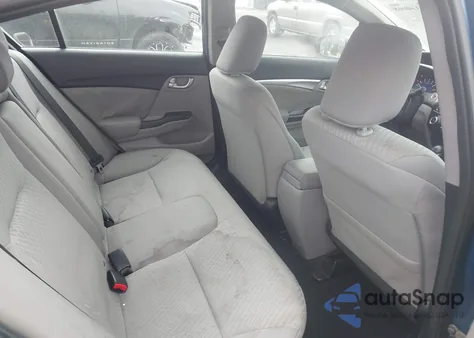 2015 Honda Civic Ex из США, поврежденный, VIN 19XFB2F84FE205432